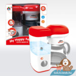 Szerepjáték: konyhai kávéfőző gép, piros-fehér (My Happy Family)