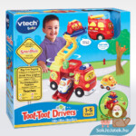 Vtech: Toot-Toot interaktív nagy tűzoltóautó fényekkel és hangokkal