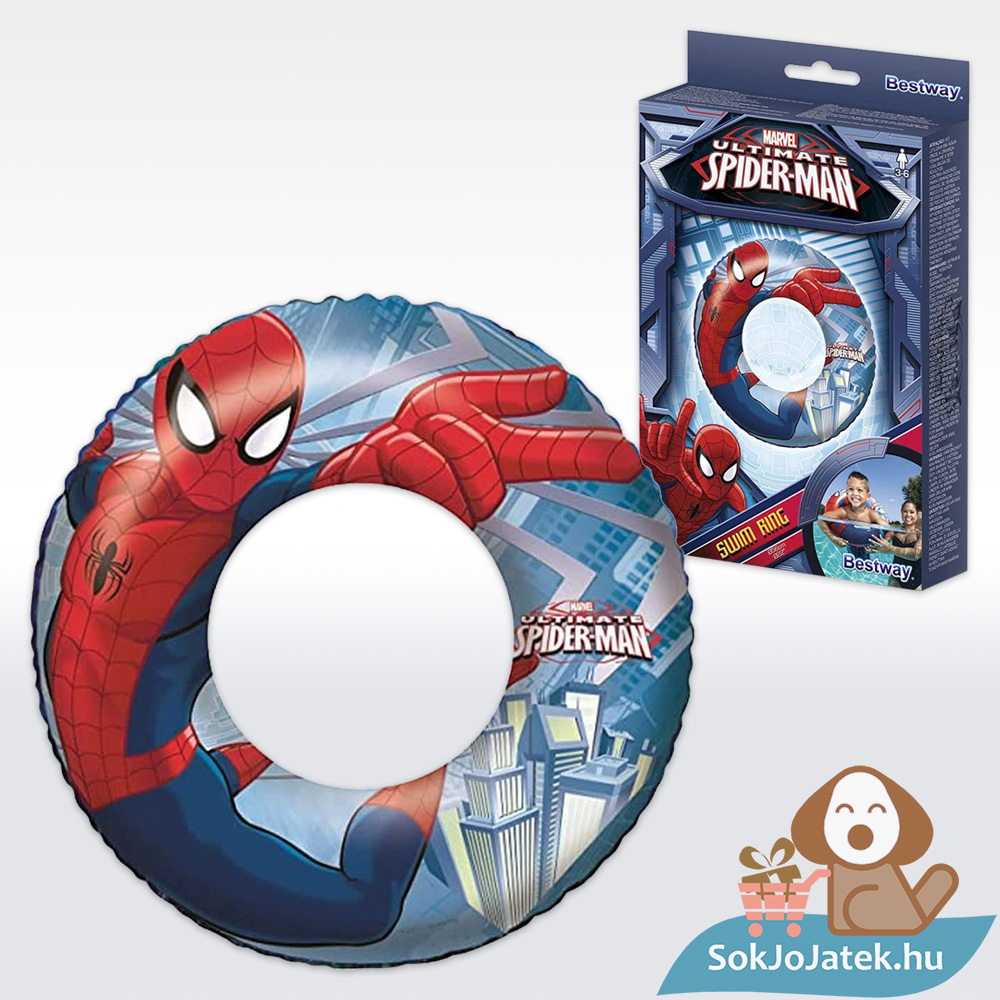 Marvel: Pókember úszógumi, 56 cm (Bestway 98003)