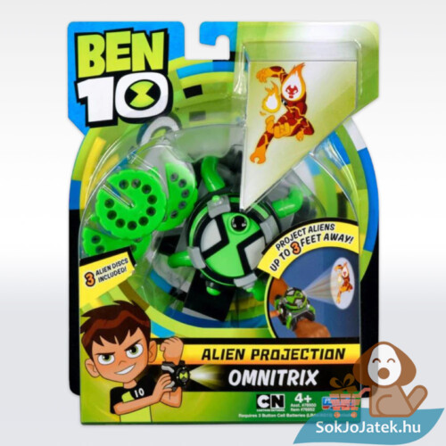 Ben 10: Idegeneket kivetítő Omnitrix projektor (3 koronggal)