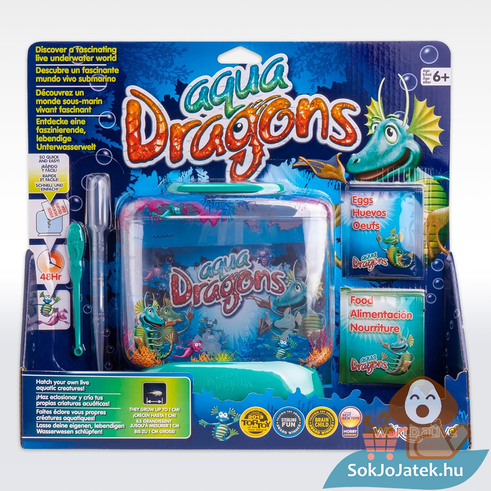 Keltesd ki saját élőlényeid: Vízisárkányok vízalatti élővilága díszdobozban (Aqua Dragons)