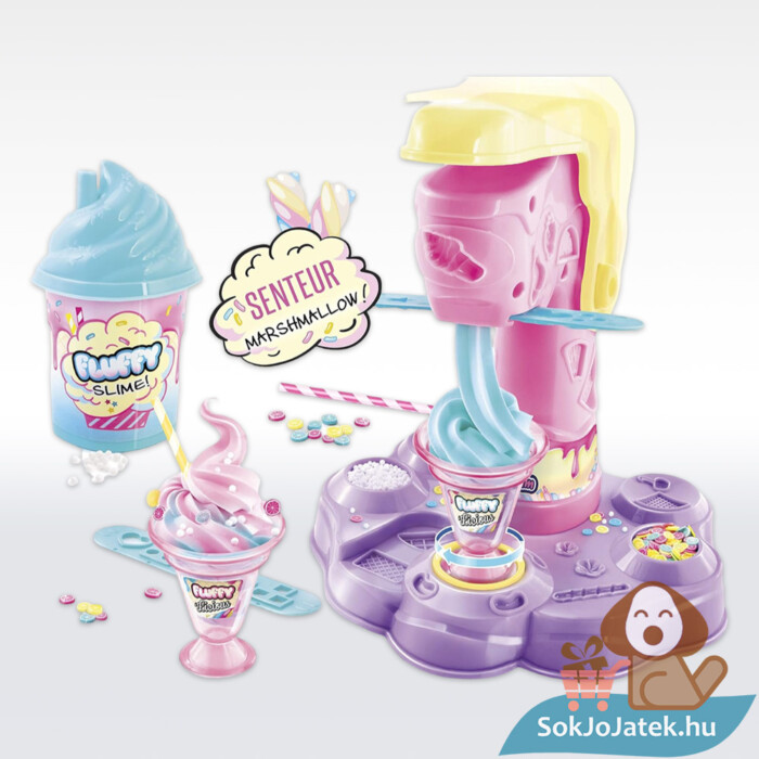 Habslime gleccser jégkrémgyár fagyi készítő kreatív játékszett lányoknak (Canal Toys)