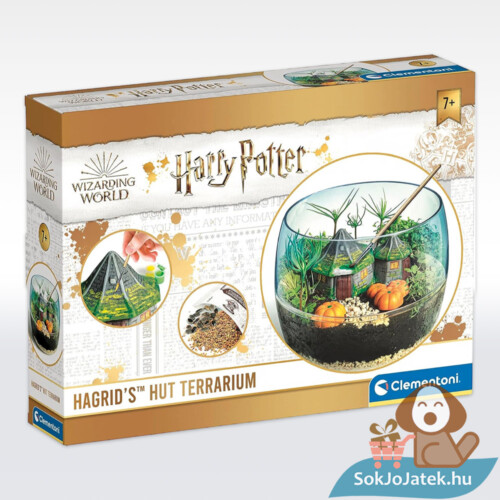 Harry Potter: Hagrid terráriuma kunyhóval, növény növesztő tudományos játék (Clementoni)