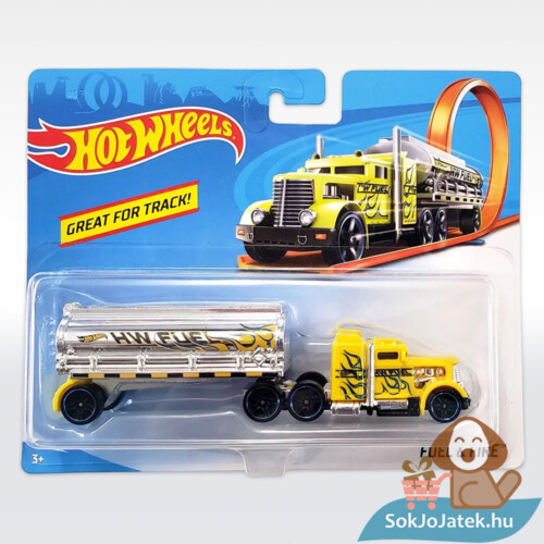 Hot Wheels: Üzemanyag szállító kamion (15 cm)