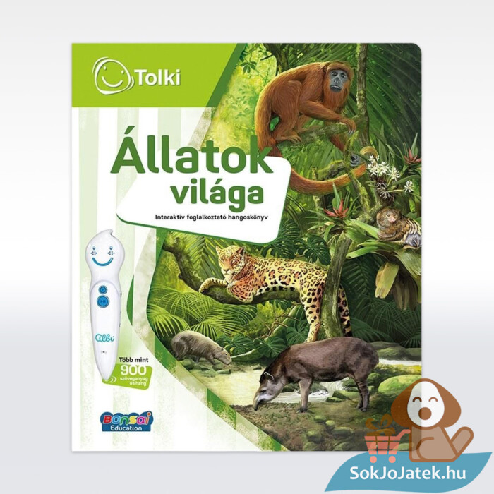 Tolki: Az állatok világa, Interaktív foglalkoztató könyv (beszélő Tolki tollal)