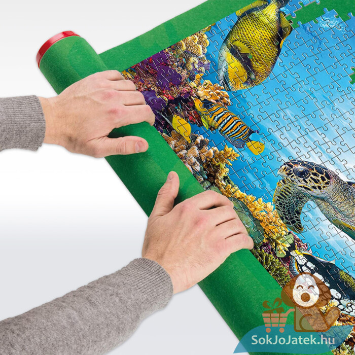 Feltekerhető puzzle szőnyeg kirakó kiegészítő, 2000 darabos kirakóig (Clementoni)