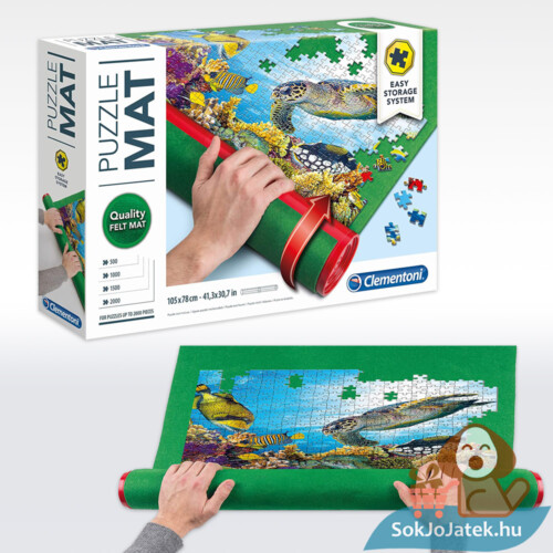Feltekerhető puzzle szőnyeg kirakó kiegészítő, 2000 darabos kirakóig (Clementoni)
