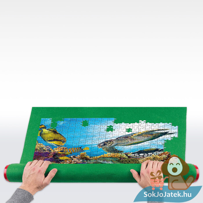 Feltekerhető puzzle szőnyeg kirakó kiegészítő, 2000 darabos kirakóig (Clementoni)