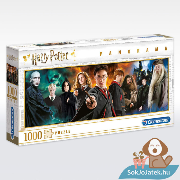 Harry Potter panoráma puzzle, 1000 db-os (Clementoni 61883)