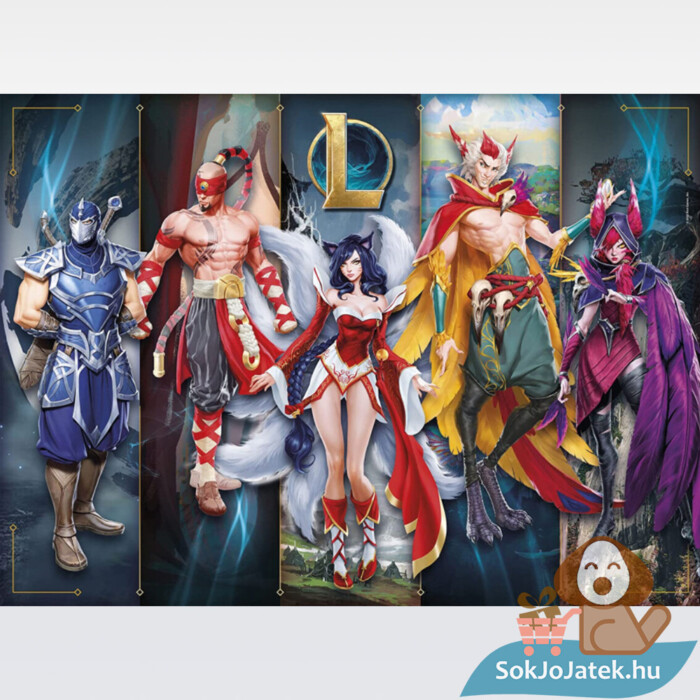 League of Legends puzzle képe, 1000 db (Clementoni 39680)