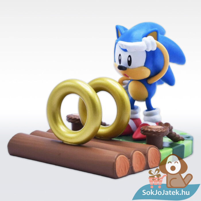 Sonic meglepetés játékfigura, összeépíthető jelenettel