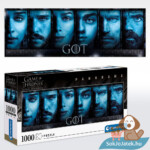 Trónok Harca panoráma puzzle képe és doboza (Game of Thrones), 1000 db (Clementoni 39590)