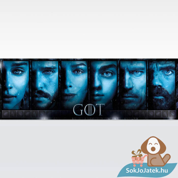 Trónok Harca panoráma puzzle képe (Game of Thrones), 1000 db (Clementoni 39590)