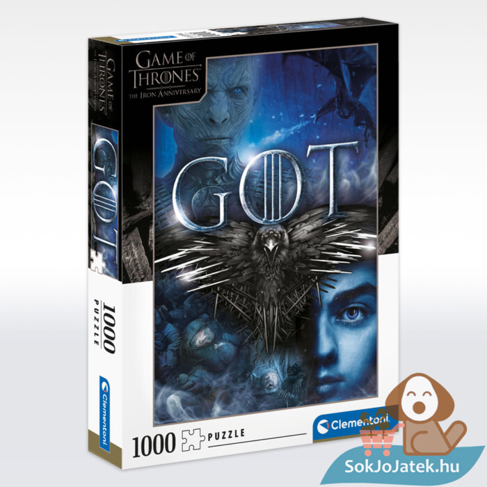Trónok Harca puzzle, 1000 db (Clementoni 39589)