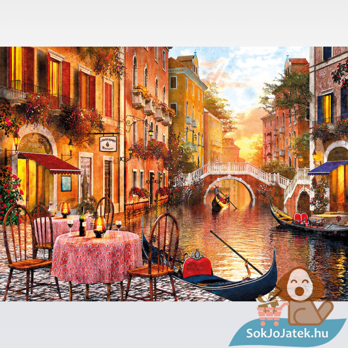 Velence puzzle képe, Olaszország, 1500 db (Clementoni 31668)