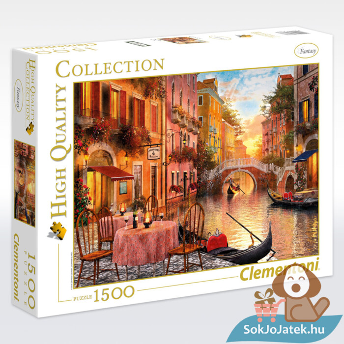 Velence puzzle, Olaszország, 1500 db (Clementoni 31668)