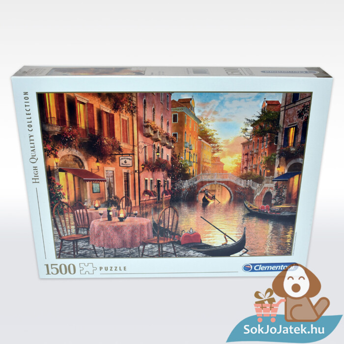 Velence puzzle, Olaszország előről, 1500 db (Clementoni 31668)