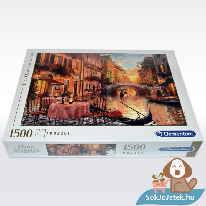 Velence puzzle, Olaszország fektetve, 1500 db (Clementoni 31668)
