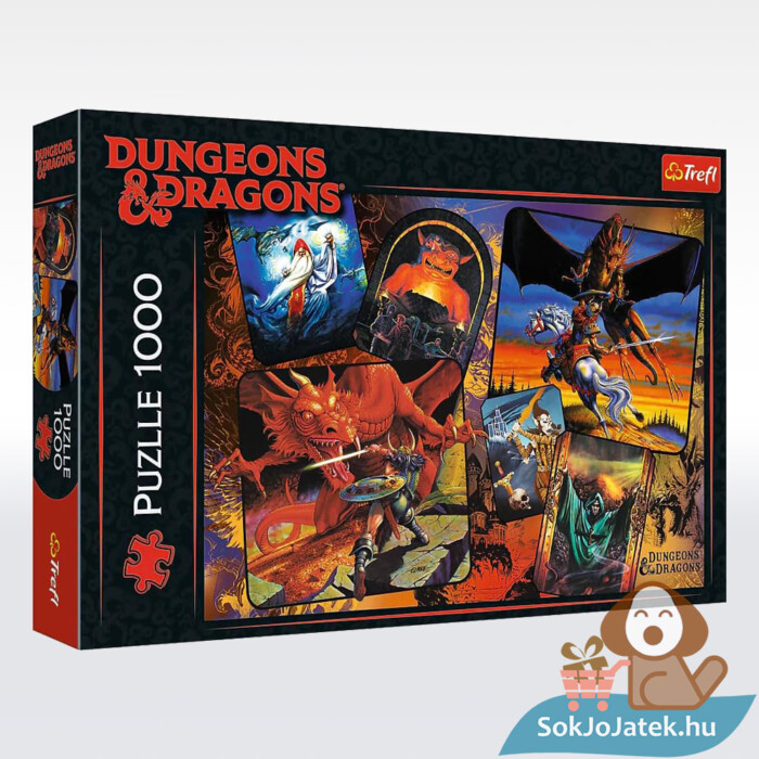 A Dungeons és Dragons eredete puzzle, 1000 db (Trefl 10739)