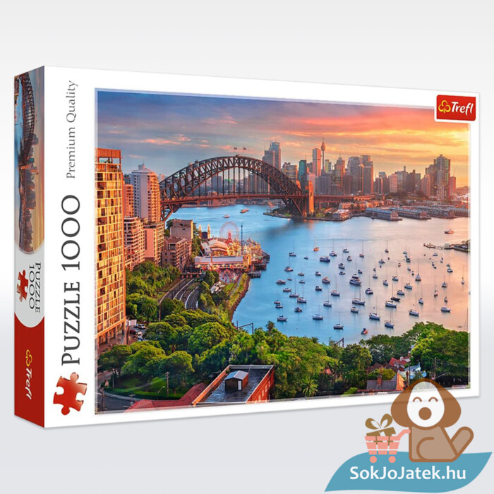 Sydney Harbor Bridge, Ausztrália puzzle, 1000 db (Trefl 10743)