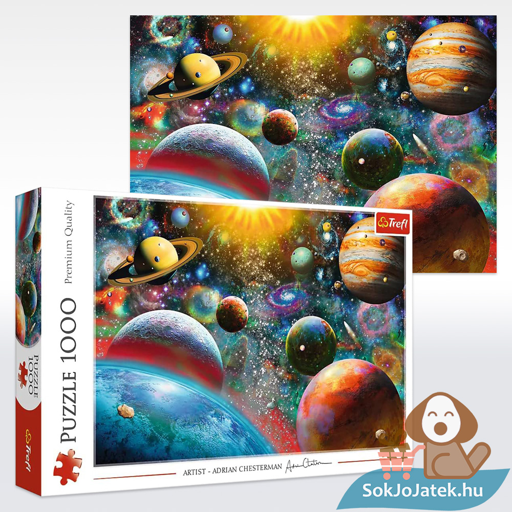 Univerzum puzzle képe és doboza, 1000 db (Trefl 10624)