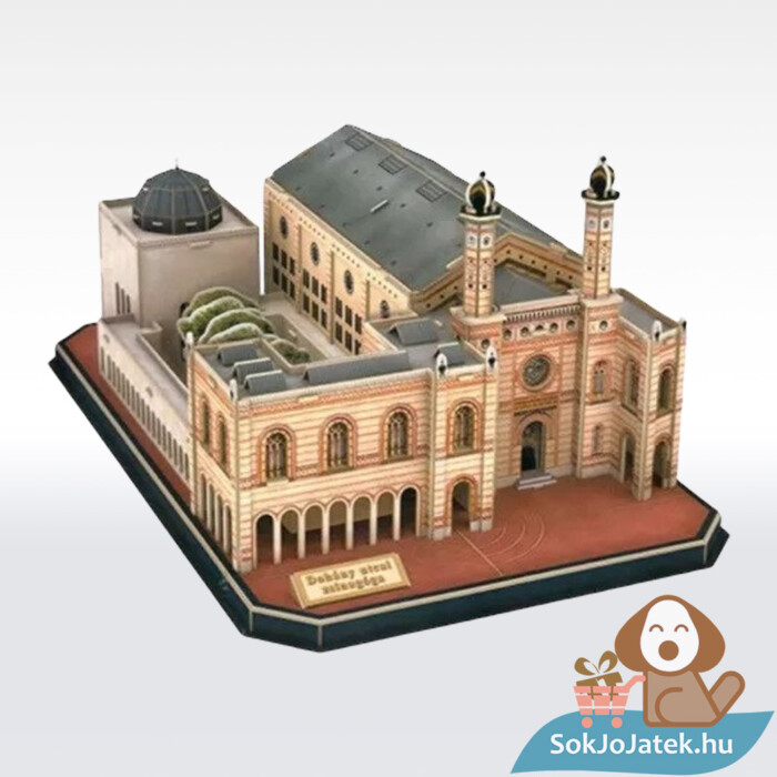 Dohány utcai Zsinagóga 3D puzzle elkészítve, 94 db (CubicFun)