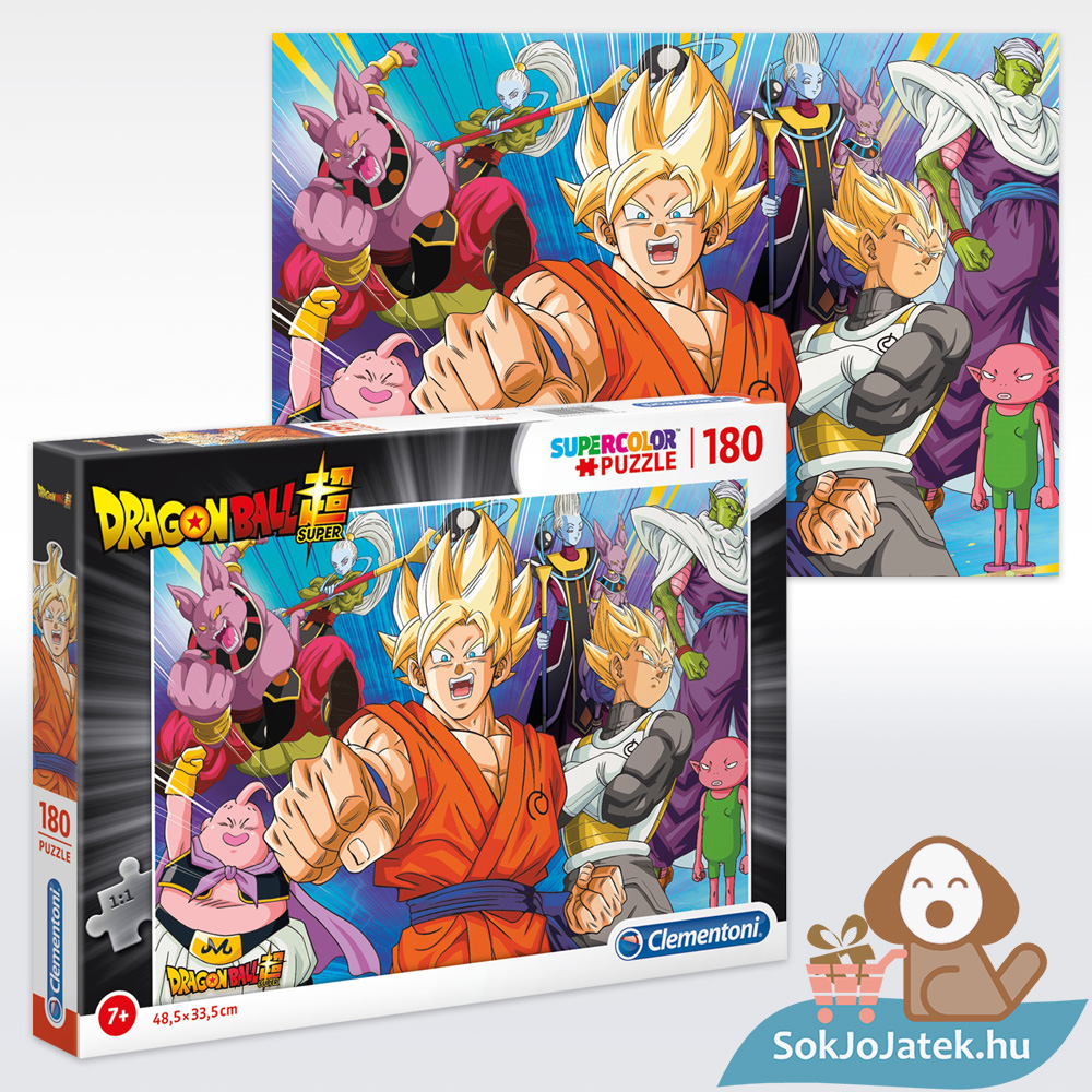 Dragon Ball puzzle, 180 db (Clementoni SuperColor 29755)