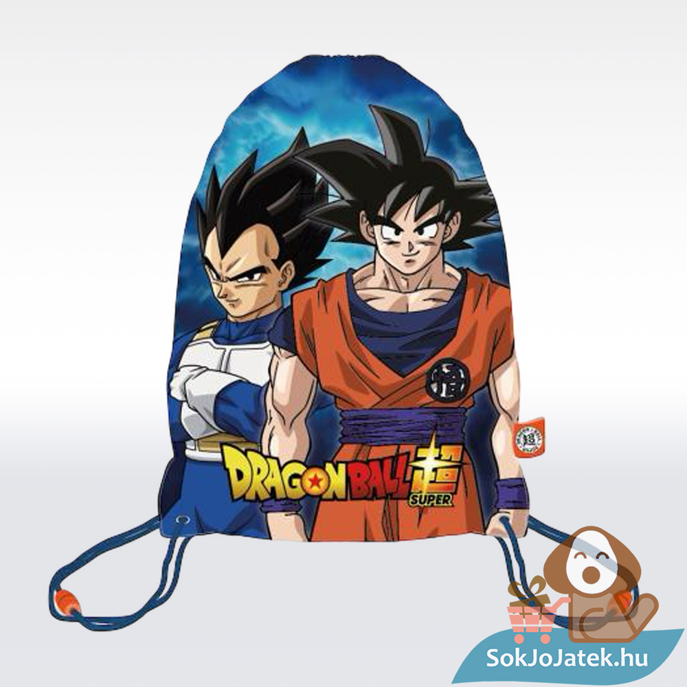 Dragon Ball: Son Goku és Vegeta mintás tornazsák (44 cm)