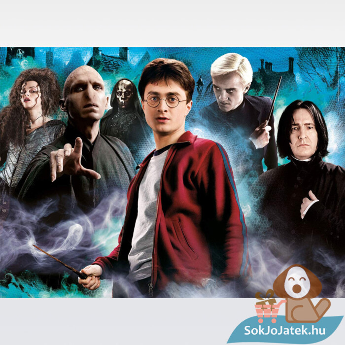 Harry Potter és ellenségei puzzle képe, 1000 db - Clementoni 39586