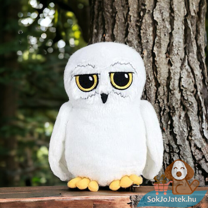 Harry Potter: Hedwig bagoly plüss az asztalon (17 cm)