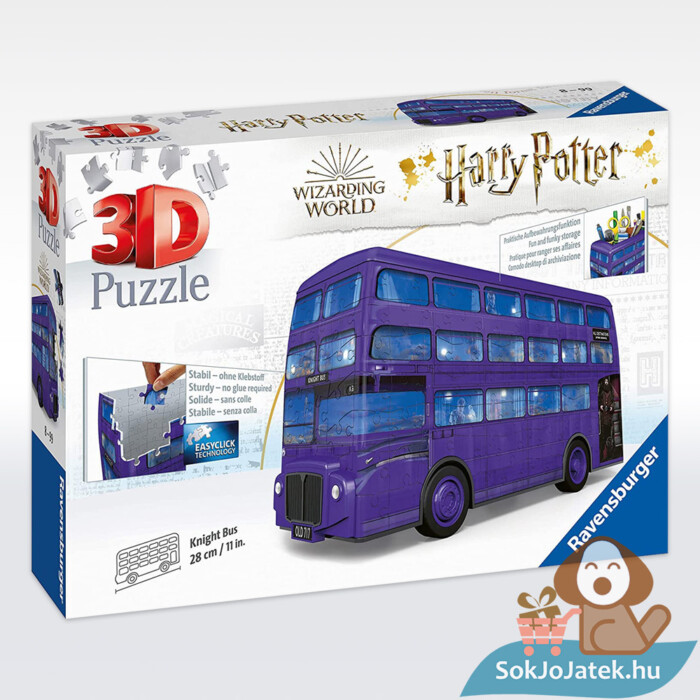 Harry Potter 3D puzzle: Kóbor grimbusz doboza, 216 db (Ravensburger 11158)