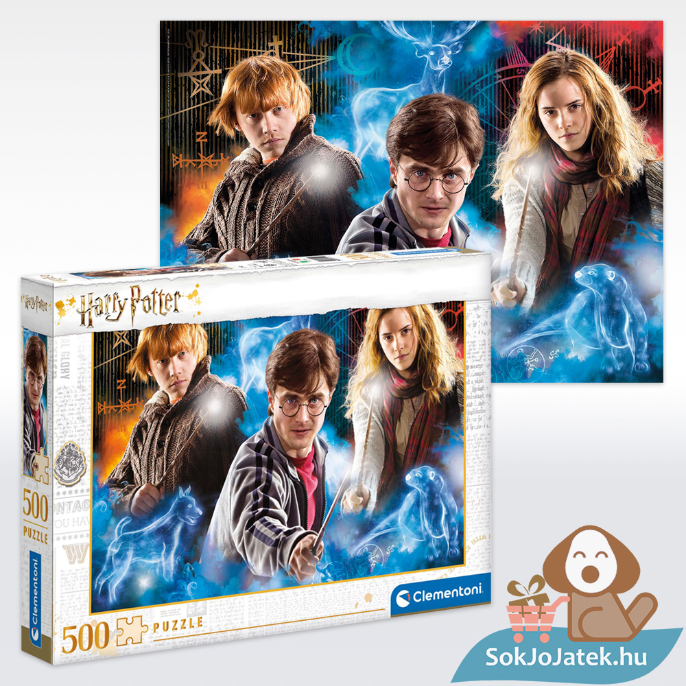 Harry Potter puzzle, 500 db - Clementoni 35082