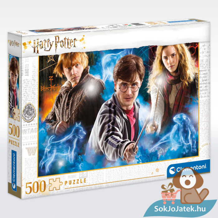 Harry Potter puzzle doboza, 500 db - Clementoni 35082