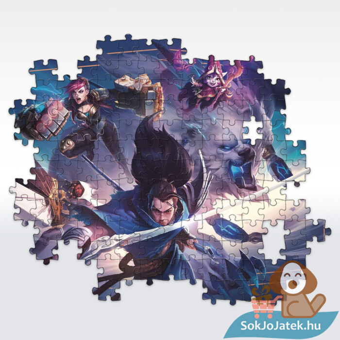 League of Legends puzzle részlete: Yasumo csapata, 1000 db (Clementoni 39669)