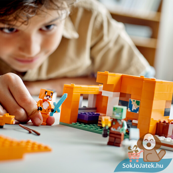 LEGO Minecraft 21178: A rókaházikó, Minecraft rajongóknak