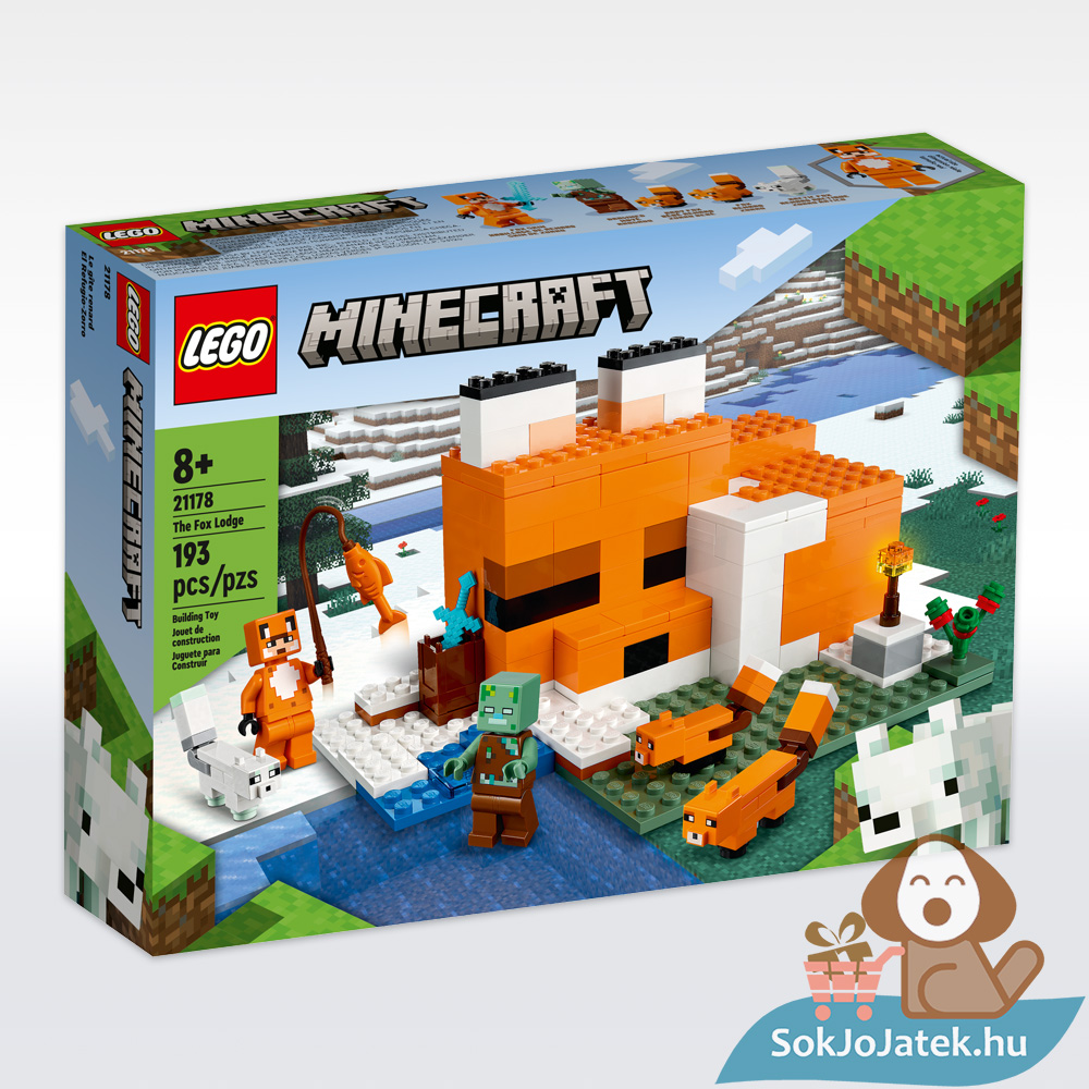 LEGO Minecraft 21178: A rókaházikó