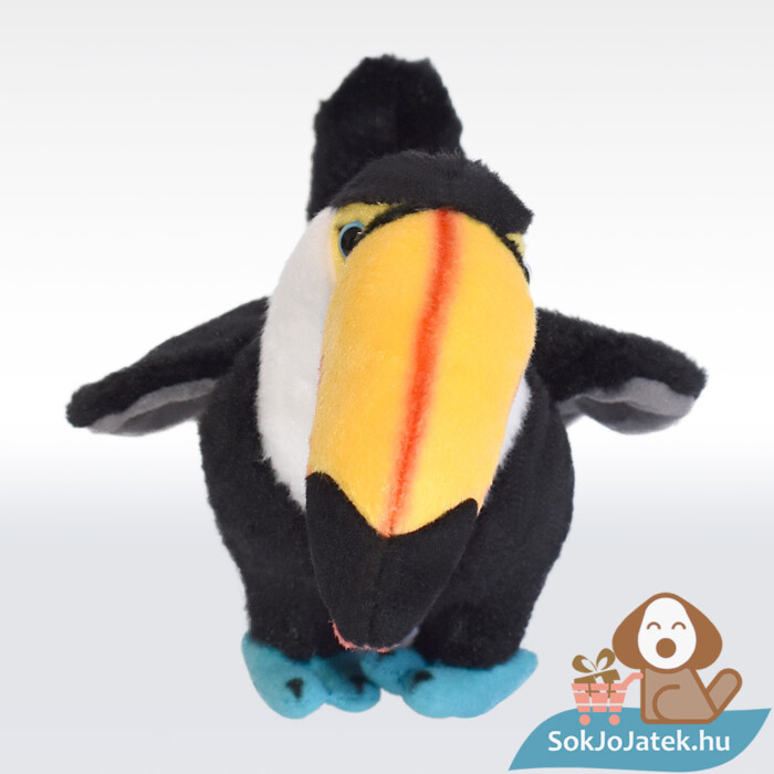 Plüss tukán madár előről (30 cm)