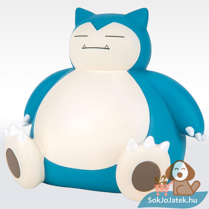 Pokémon: Snorlax műanyag játékfigura jobbról (10 cm)