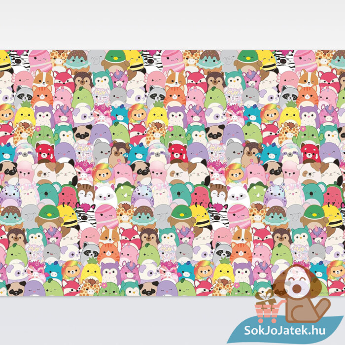 Squishmallows: A kihívás puzzle képe, 1000 db (Ravensburger 17553)