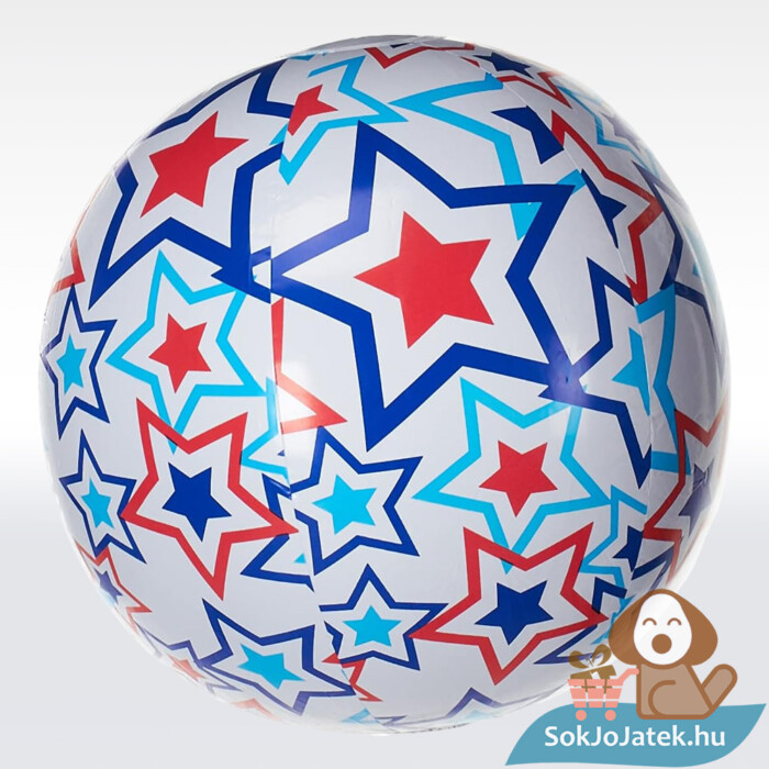 Felfújható világító strandlabda felfújva, 35 cm (SwimWays)