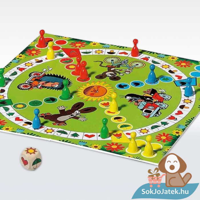 Kisvakond: Ki nevet a végén társasjáték tartalma (Kisvakond és barátai) - Ravensburger