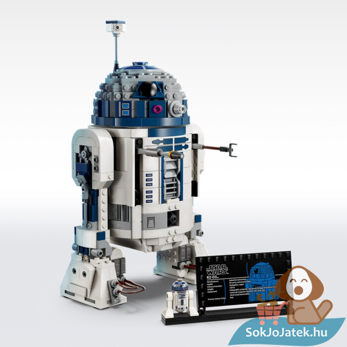 Lego Star Wars 75379: R2 D2, 24 cm magas droidfigura, elkészítve