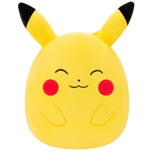 Pokémon: Átölelhető párna alakú Pikachu plüss, 32 cm