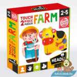 Headu: Farm, 15×2 részes forma puzzle