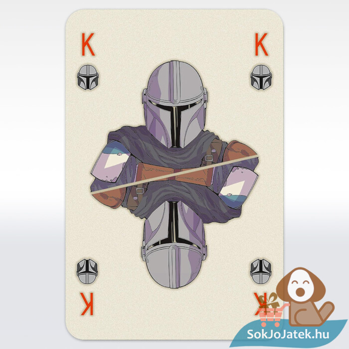 Star Wars: Mandalorian mintás Waddingtons francia kártya
