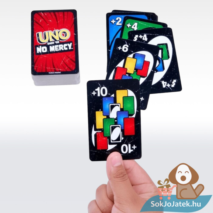 Uno: No Mercy, nincs kegyelem kártyajáték +10 lapja