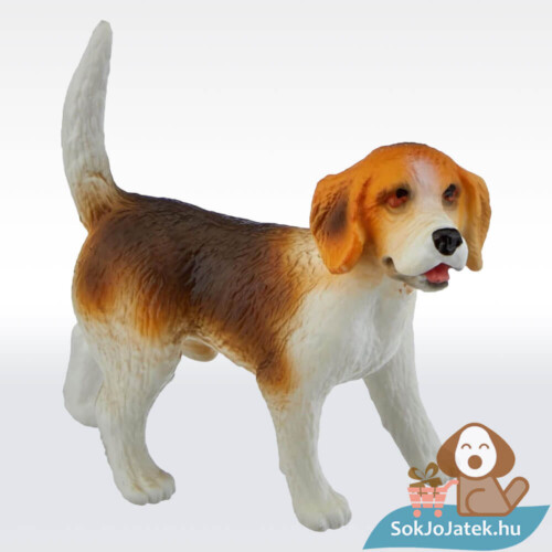 Henry, a beagle kutya gumírozott figura (Bullyland 65424)