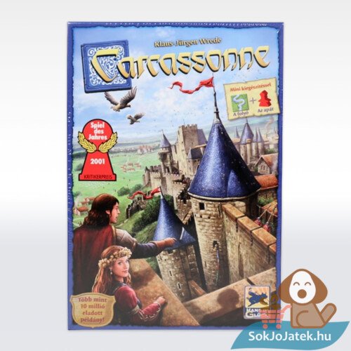 Carcassonne, stratégiai társasjáték alapjáték, A folyó és Az apát mini kiegészítőkkel