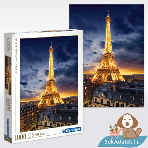 Eiffel-torony (Párizs) puzzle, 1000 db (Clementoni 39514)