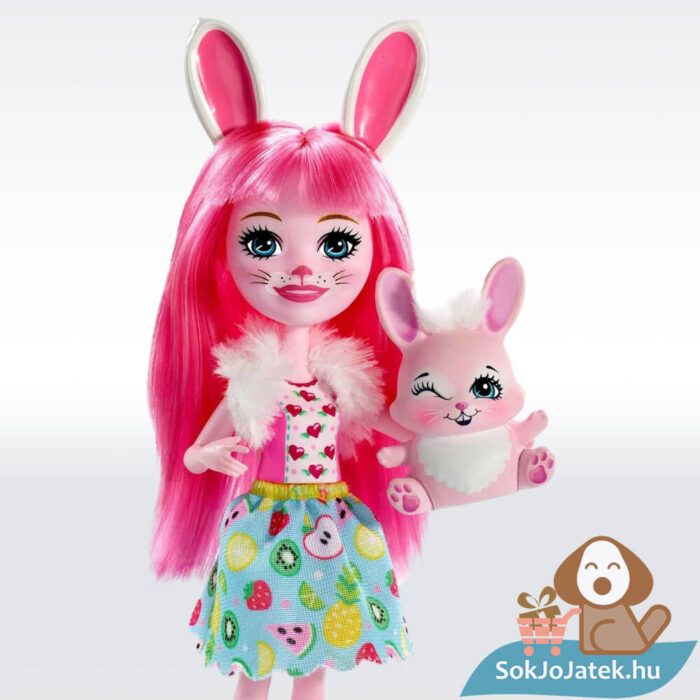 Enchantimals: Bree Bunny & Twist (nyuszi) baba a kézben